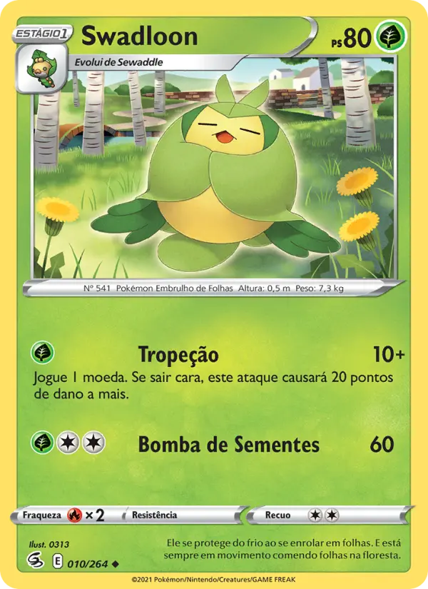 Carta Swadloon, nº 10 de Golpe Fusão