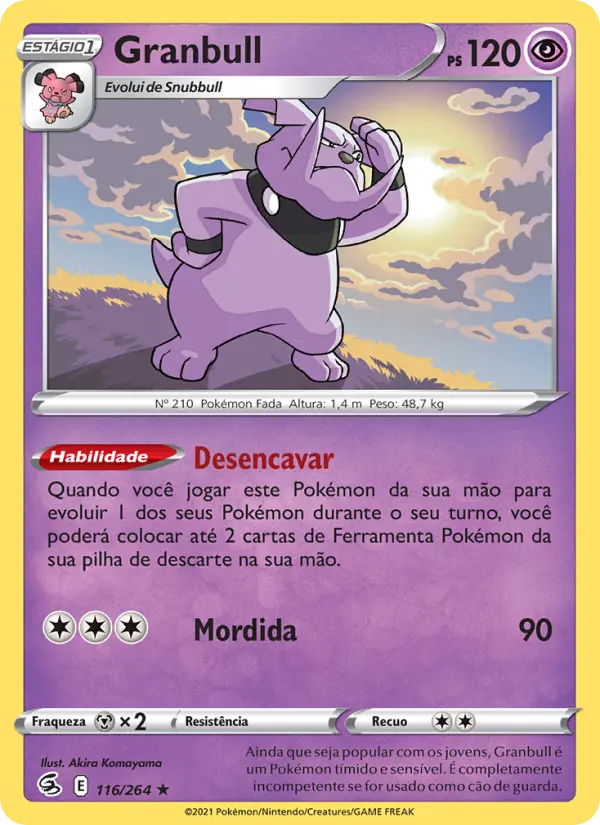 Carta Granbull, nº 116 de Golpe Fusão