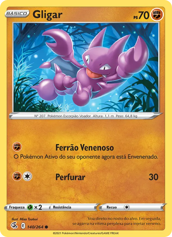 Carta Gligar, nº 140 de Golpe Fusão