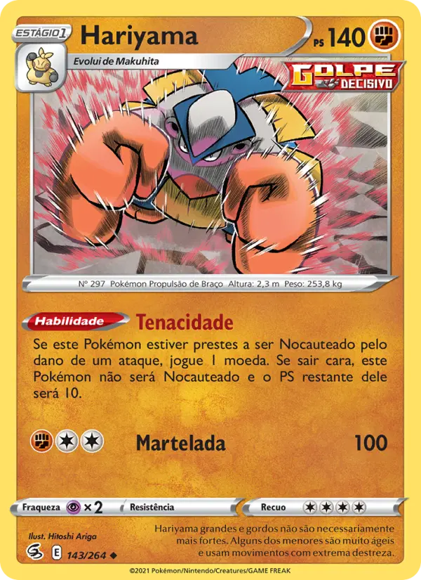 Carta Hariyama, nº 143 de Golpe Fusão
