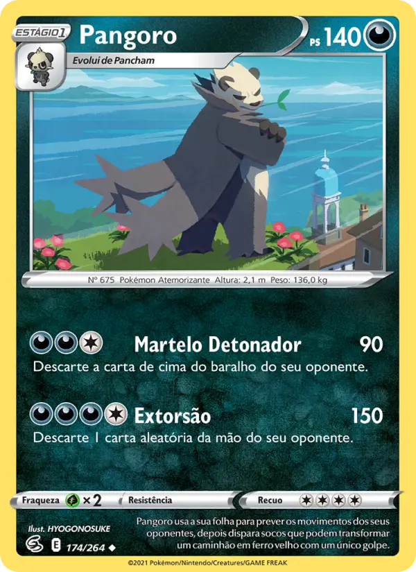 Carta Pangoro, nº 174 de Golpe Fusão