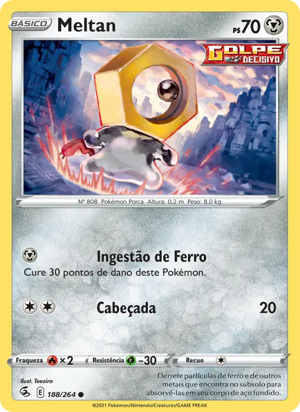 Carta Meltan, nº 188 de Golpe Fusão