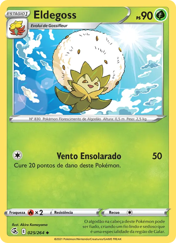 Carta Eldegoss, nº 25 de Golpe Fusão