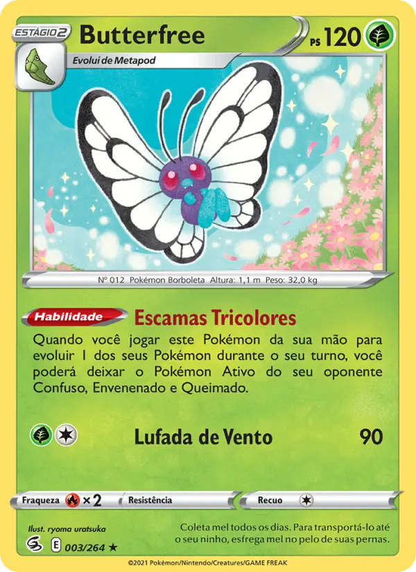 Carta Butterfree, nº 3 de Golpe Fusão