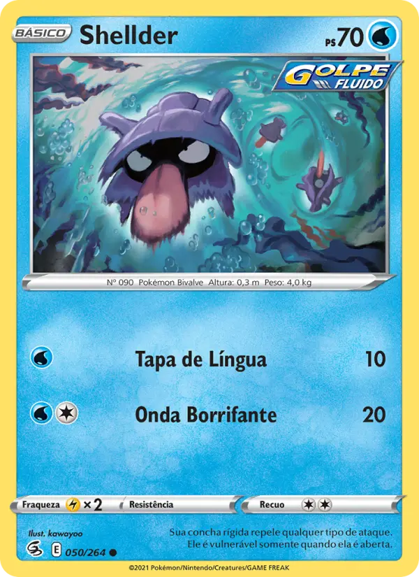 Carta Shellder, nº 50 de Golpe Fusão