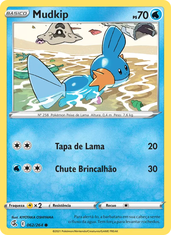 Carta Mudkip, nº 62 de Golpe Fusão