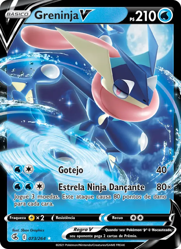 Carta Greninja V, nº 73 de Golpe Fusão