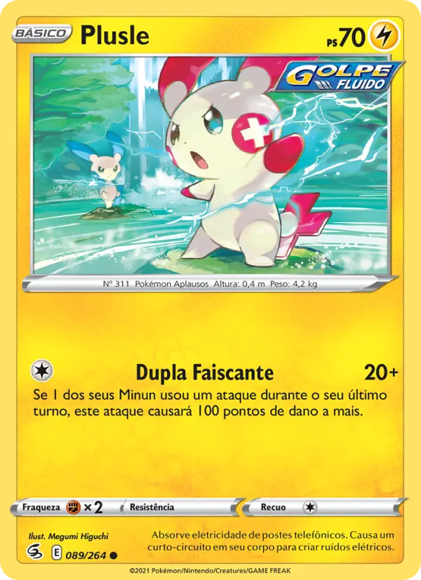 Carta Plusle, nº 89 de Golpe Fusão