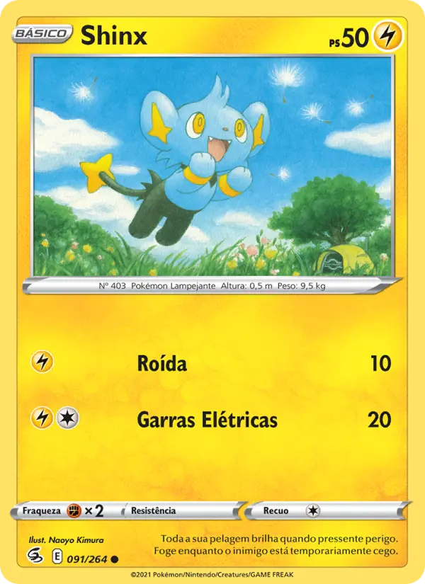 Carta Shinx, nº 91 de Golpe Fusão