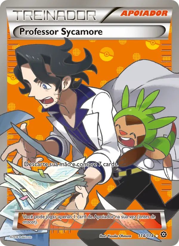 Carta Professor Sycamore, nº 114 de Cerco de Vapor