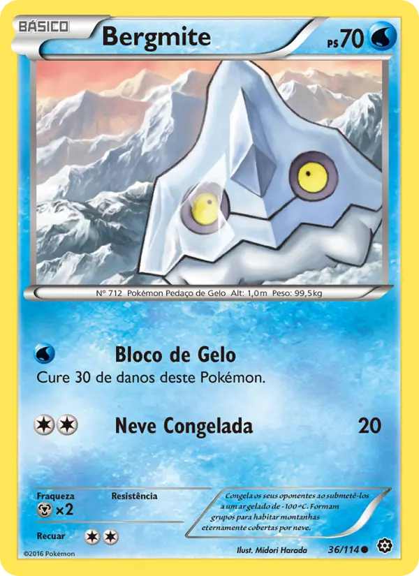 Carta Bergmite, nº 36 de Cerco de Vapor