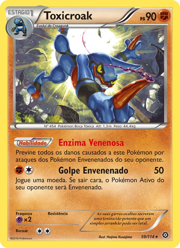 Carta Toxicroak, nº 59 de Cerco de Vapor