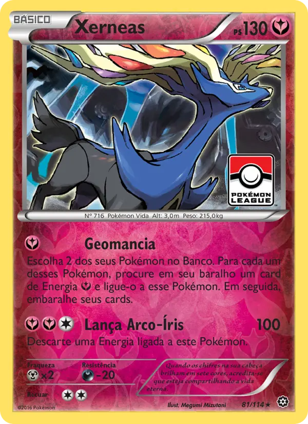 Carta Xerneas, nº 81 de Cerco de Vapor