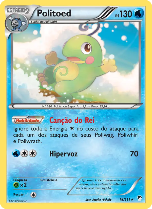 Carta Politoed, nº 18 de Punhos Furiosos