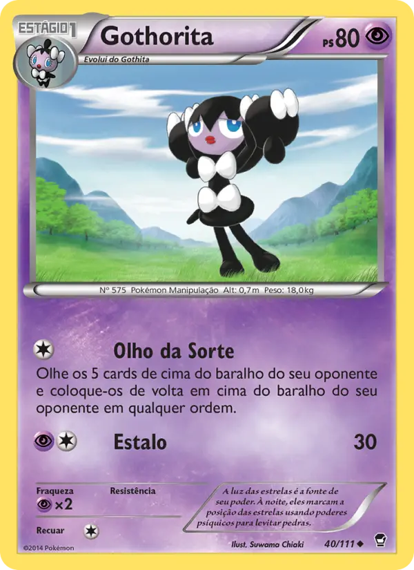 Carta Gothorita, nº 40 de Punhos Furiosos