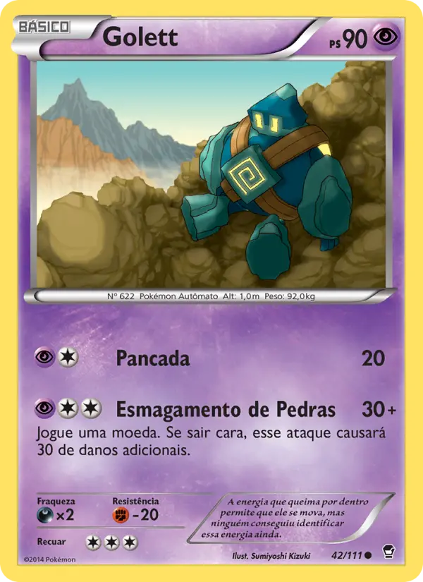 Carta Golett, nº 42 de Punhos Furiosos
