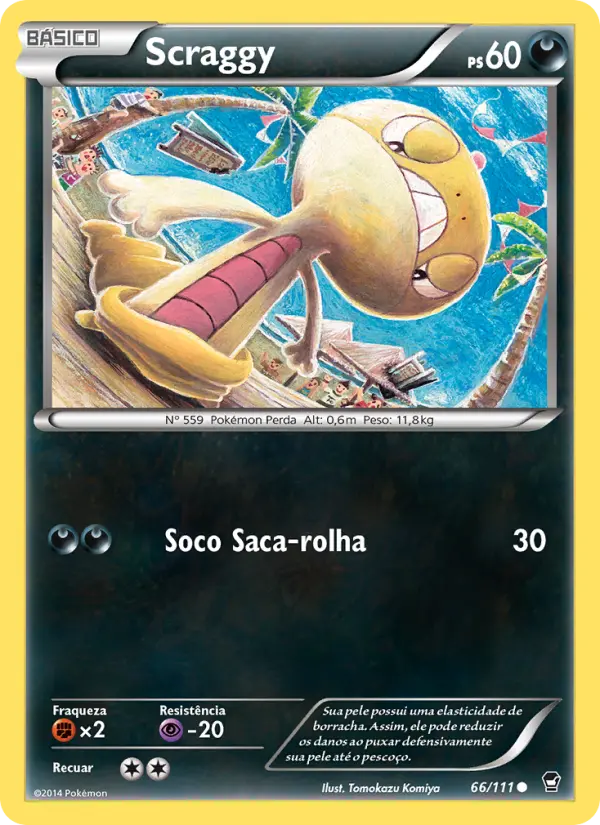 Carta Scraggy, nº 66 de Punhos Furiosos