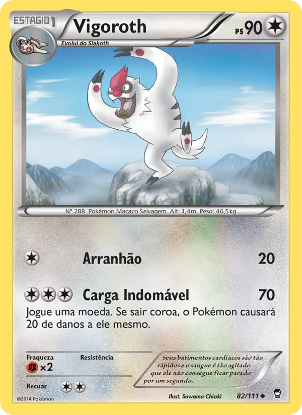 Carta Vigoroth, nº 82 de Punhos Furiosos